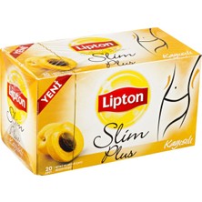 Lipton Form Çayı 20'li Kayısılı Bitki ve Meyve Çayı 400 G 5'li Avantaj Paketi - 5 Adet