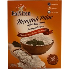 Balviten Glutensiz Nişastalı Pilavlık 300 G - 8 Adet