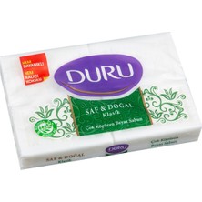 Duru Beyaz Sabun 4X150G Klasik Vücut ve Çamaşır Sabunu