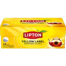 Lipton Yellow Label Demlik Poşet Çay 48'li 153 G - 5 Adet