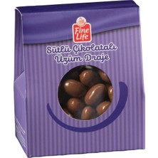 Fine Life Sütlü Çikolata Kaplı Üzüm Draje 100 G 2'li Ekonomik Paket - 2 Adet