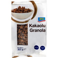 Aro Granola 300 G Kakaolu - Yüksek Lifli Tahıl Gevrekleri 4'li Avantaj Paketi - 4 Adet