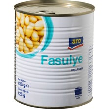 Aro Haşlanmış Fasulye 830 G - Pişirilmeye Hazır Konserve 8'li Avantaj Paketi - 8 Adet