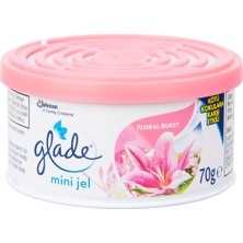 Glade Mını Jel Floral Perfume 3'li Ekonomik Paket - 3 Adet