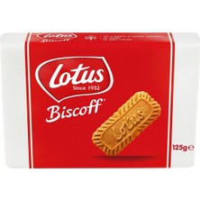 Lotus Biscoff Karamelize Bisküvi 125 G - Çay ve Kahve Yanı Atıştırmalığı