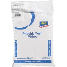 Aro Pilavlık Pirinç 5 kg - Iri Taneli, Tane Tane Ayrılan Pilavlık Pirinç