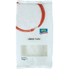 Aro Limon Tuzu 1 kg - Tazeleyici ve Koruyucu Gıda Katkısı 2'li Ekonomik Paket - 2 Adet