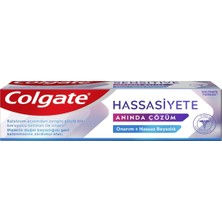 Colgate Hassas Çözüm Diş Macunu 75 ml Beyazlık Pro-Argin Cal-Seal Teknolojisi