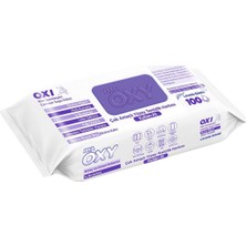 Mr.Oxy Mr Oxy Temizlik Havlusu 100LÜ Lavanta - Pratik Yüzey Temizlik Mendili 3'li Ekonomik Paket - 3 Adet