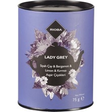Rioba Rıoba Lady Grey Çay 75 G - Aspir ve Peygamber Çiçekleriyle Tatlandırılmış
