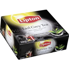 Lipton Earl Grey Bardak Poşet Çay 200 G (100 Adet) - Bergamot Aromalı Siyah Çay 3'li Ekonomik Paket - 3 Adet
