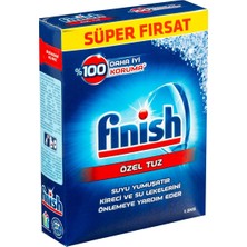 Finish Bulaşık Makinası Tuzu 1,5 kg - Su Sertliğini Azaltır 4'li Avantaj Paketi - 4 Adet