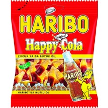 HARIBO Harıbo Happy Cola Yumuşak Şeker 160 G - Kola Aromalı Meyan Şekeri 2'li Ekonomik Paket - 2 Adet