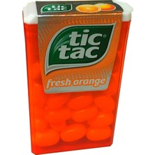 Tic Tac Fresh Orange 18G Portakal Aromalı Şekerleme 3'li Ekonomik Paket - 3 Adet