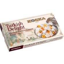 Koska Karışık Çerezli Lokum 500G - Geleneksel Lezzet 8'li Avantaj Paketi - 8 Adet