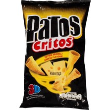 Patos Critos Peynir Aromalı Mısır Çerezi Süper Boy 115 G 3'li Ekonomik Paket - 3 Adet