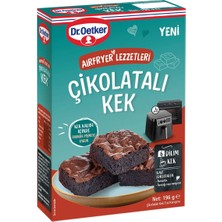 Dr. Oetker Airfryer Çikolatalı Kek 196 G 2'li Ekonomik Paket - 2 Adet