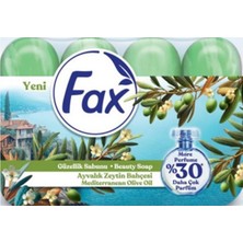 Fax Güzellik Sabunu 4'lü 70G Zeytinyağlı - Akdeniz Kokuları