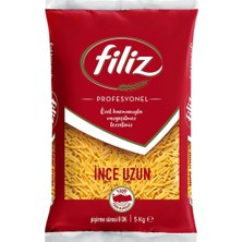 Filiz Makarna 5 kg Ince Uzun Spagetti - Durum Buğdayı