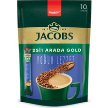 Jacobs Gold 2'si 1 Arada Yoğun Lezzet 10 x 13 G. - 4 Adet
