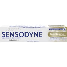 Sensodyne Tam Koruma ve Beyazlatıcı Diş Macunu 75 ml - Hassas Dişler Için Günlük 8'li Avantaj Paketi - 8 Adet