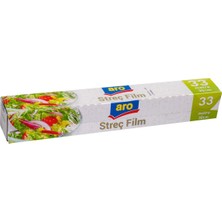 Aro Kutulu Pvc Streç Film 7,5 Micron 30CM*33 M 3'li Ekonomik Paket - 3 Adet