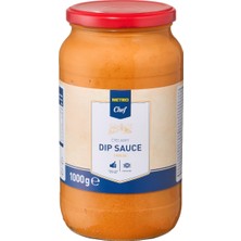 Metro Chef Peynir Dip Sos 1000 G | Kremalı Peynirli Atıştırmalık Sos 3'li Ekonomik Paket - 3 Adet
