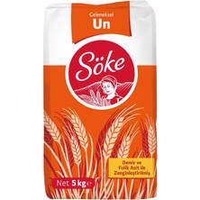 Söke Geleneksel Un 5 kg - Demir ve Folik Asit ile Zenginleştirilmiş