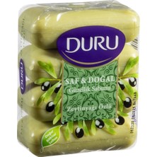 Duru Saf&doğal Sabun 4X70G Zeytinyağı Özlü - Doğal Temizlik 5'li Avantaj Paketi - 5 Adet