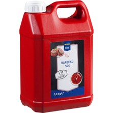 Metro Chef Barbekü Sos 5,3 kg - Izgara Et ve Tavuk Için Lezzetli Sos
