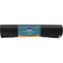 Metro Professıonal Jumbo Çöp Torbası 80X110 cm 10 Adet Dayanıklı Büyük Atıklar I 5'li Avantaj Paketi - 5 Adet