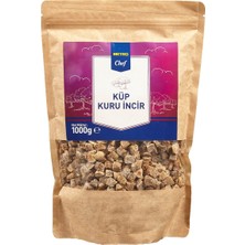 Metro Chef Küp Kesik Kuru Incir 1 kg - Aydın Yöresi 8x8 mm