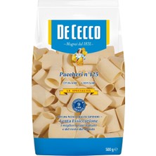 De Cecco Paccheri Makarna 500 G - Italyan Usulü Kalın Makarna