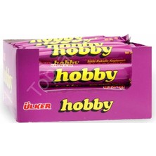 Ülker Hobby Bar Çikolata 24X25G Pratik Atıştırmalık 3'li Ekonomik Paket - 3 Adet