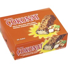 Ülker Çokonat Gofret 33 gr - Sütlü Çikolata Kaplı Fındıklı Lezzet 5'li Avantaj Paketi - 5 Adet