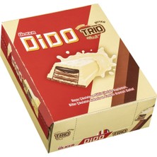Ülker Dido Beyaz Çikolatalı Gofret 24X36,5 G Trio 5'li Avantaj Paketi - 5 Adet