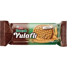 Eti Burçak Yulaflı Bisküvi 125 G - Yüksek Lifli Atıştırmalık 8'li Avantaj Paketi - 8 Adet