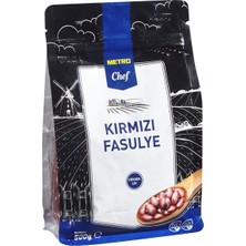 Metro Chef Kırmızı Fasulye 500 G - Lif ve Folat Kaynağı 5'li Avantaj Paketi - 5 Adet
