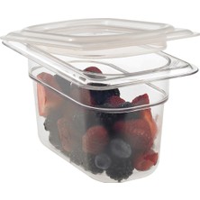 Cambro Gastronom Küvet Polikarbon 10CM 1/9 - Dayanıklı Saklama Kabı 5'li Avantaj Paketi - 5 Adet