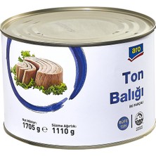 Aro Ton Balık Büfe Tipi 1,7 kg - Iri Parçalı Kendi Yağında 2'li Ekonomik Paket - 2 Adet