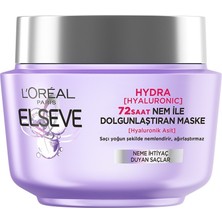 L'Oréal Paris L'oreal Elseve Hydra Saç Maskesi 300 ml Nemlendirme 2'li Ekonomik Paket - 2 Adet