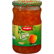 Koska Kayısı Reçeli 760 G - Geleneksel Lezzet %45 Meyveli 3'li Ekonomik Paket - 3 Adet