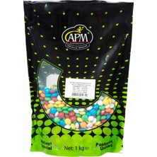 Apm Renkli Kokolin Draje 1 kg Bonıbon - Pastacılık Süsleme 6'li Avantaj Paketi - 6 Adet