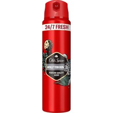 Old Spice Deodorant Sprey Wolfthorn 150 ml - 6 Adet
