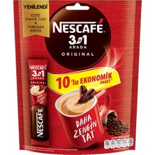 Nescafe 3'ü 1 Arada Kahve 10X17.5G Pratik Çözüm 8'li Avantaj Paketi - 8 Adet