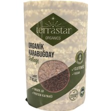 Terrastar Organik Karabuğday Patlağı 100 G - Glütensiz Atıştırmalık 5'li Avantaj Paketi - 5 Adet