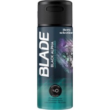 Blade Star Black Alpha Deodorant 150 ml - Etkili Koruma ve Ferahlık