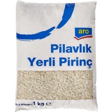 Aro Pilavlık Pirinç 1 kg - Iri Taneli, Tane Tane Pilavlık Pirinç 3'li Ekonomik Paket - 3 Adet