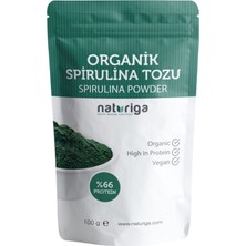Naturiga Organik Spirulina Tozu 100 G - 8 Adet