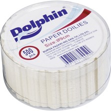 Dolphin Bardak Altı 500'LÜ 9 cm Kullan At Bardak Altlığı 3'li Ekonomik Paket - 3 Adet